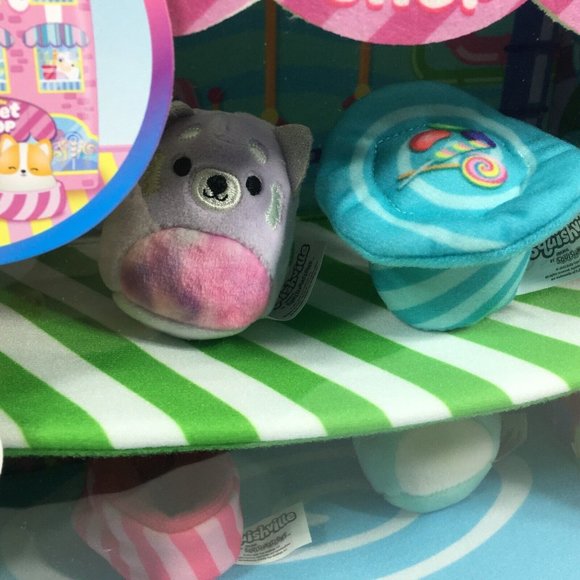 Squishmallows 12" Squishville Sweets Shop Playset With 2 Minis Priya & Tres’zure - Picture 10 of 16